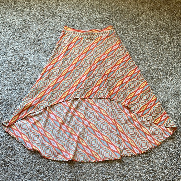 Bohemian High Low Skirt - Picture 2 of 6